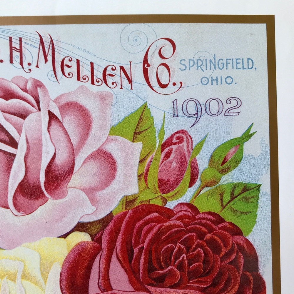 Victorian Cottage Style Print Lithograph #3 - Picture 4 of 7
